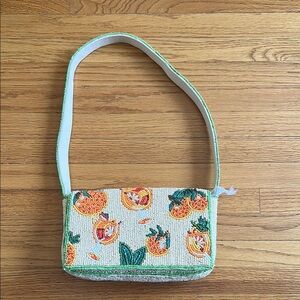 Viral Beaded Orange Aperol Spritz Bag